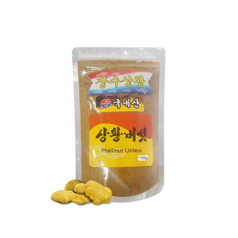 Sanghwang Mushroom Powder Domestic Immunity Longevity Sanghwang Powder 150g 1