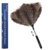 Soarer Extendable Ostrich Feather Duster - 40 inches Fluffy Long