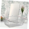 jojofuny Metal Wall Basket Storage Basket Handle Alloy Girl Heart