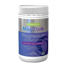Vitaceuticals MagZorb Magnesium Glycinate 500mg Cap X 100