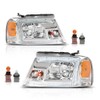 G-PLUS LED Front Headlights Assembly Left and Right Side Compatible
