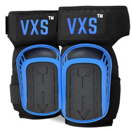 Velexorius Professional Knee Pads for Work, Heavy Duty Knee Pads Gardening Flooring Roofing DIY Heavy Duty Comfortable Gel Thick Cushion with Adjustable Non Slip Straps, Work Knee pads for Men Women