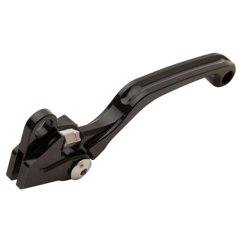 Tusk Folding Clutch Lever Black for Honda CRF300L 2021-2023