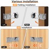 1PC Password Hasp Locks, 90-180 Degree Cabinet Password Locks Fold