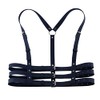 Women Rave Body Chest Harness Waist Belt Caged Bra Festival