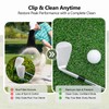 Golf Club Cleaning Kit Includes Golf Club Brush, Cleaning Bucket,