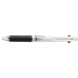 uni-ball UB Jetstream 245300 Rollerball Pen 3 Writing Colours White Pack of 1