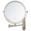 VORREMIRR Wall Mounted Makeup Mirror, 15X/1X Double Sided Magnifying Mirror,