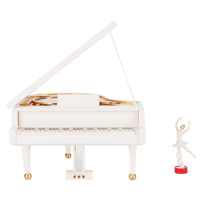 Piano Music Box Rotating Dancing Ballet Girl Valentine's Day Birthday