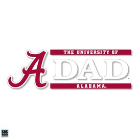 Alabama 6x2 DAD Logo Auto Vinyl Decal