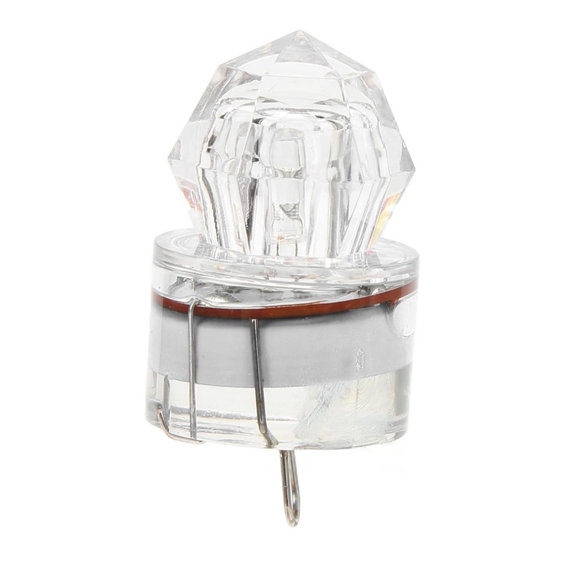 5Pcs Fishing Lure Light Diamond Shape LED Corrosion Resistance Auto