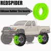 REDSPIDER Silicone Rubber 1.9 tire Inserts，Light Weight Waterproof Soft and