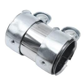 Hoypeyfiy Exhaust Pipe Sleeve Clamps Connector 1K0253141M Compatible with Seat Skoda 55 x 95mm
