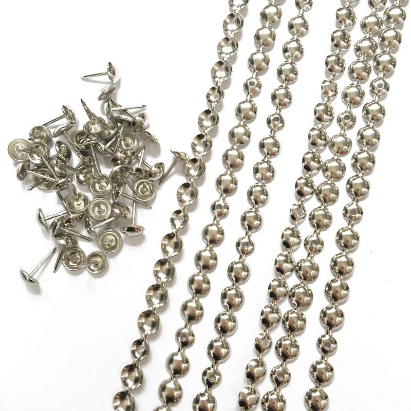 Let's Decorate 5Meters Upholstery Tacks Strips/Decorative Nail Trims of Sofa