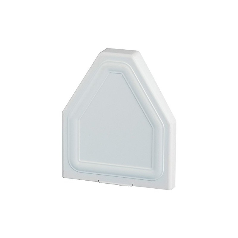 Eurocell CRS-8201 Conservatory Roof Glazing Bar End Cap - White