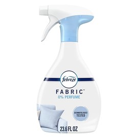 Febreze FABRIC Refresher, Zero Perfume, 23.6 oz Spray Bottle