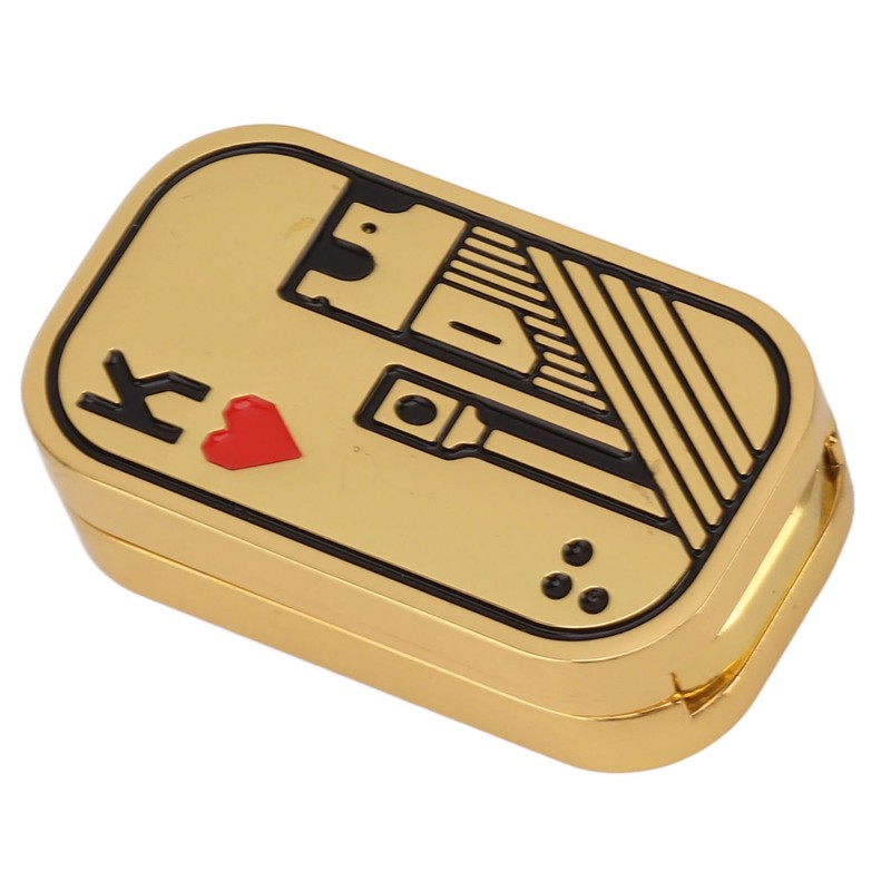Slider Stress Relief Toy Triple Layered Portable Magnetic Push Clicker