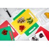 Chef Aid Green Poly Chopping Board, Multipurpose Anti-Slip Surface, Easy