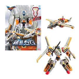 Tobot V Jet Thunder Transforming Robot to Car Transformation Action Figure