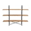 Main + Mesa Eitri Wood and Metal Adjustable Shelving Unit,