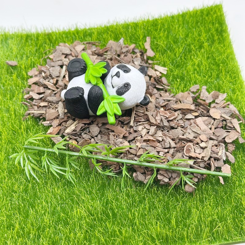 Woohome Miniature Garden Landscape, Model Scenery Tree Bark Miniature Bark