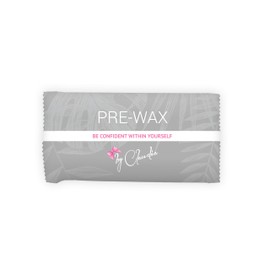 Brazcare By Claudia Pre Wax Wipes 100 Ct - 100 Individually Wrapped, Hygienic Nonwoven Wipes for Pre-Waxing Skin Preparation - Trusted by Estheticians and Spas