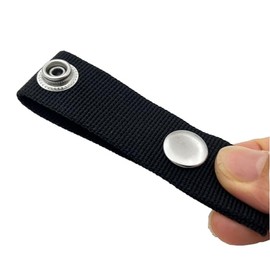 Boat Cover Snap Extender -Brass Heavy Duty snap and Thickened Webbing - Extension Size, Built in Finger Loops. Extend The Life of Your Boat top Canvas! (6, 2" in)