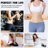 PQWEUU Abdominal Belt Adjustable Waist Trainer for Fitness Training Postpartum