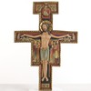 DevotedWalls 12” H San Damiano Crucifix, Catholic Francis of Assisi