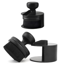 Solihigh Auto Tyre Cleaning Brush Tyre Dressing Applicator High Density Bristles Durable Reusable Tool for Car Tire Shine Brush Wheel Interior Detailing Dashboard Trim Seats(Black)