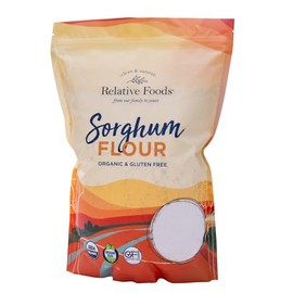 Organic Sorghum Flour 3 lb, Gluten-Free, Non-GMO, Finely Milled Whole Grain Flour - Perfect for Baking, Pancakes, Bread, Tortillas and more