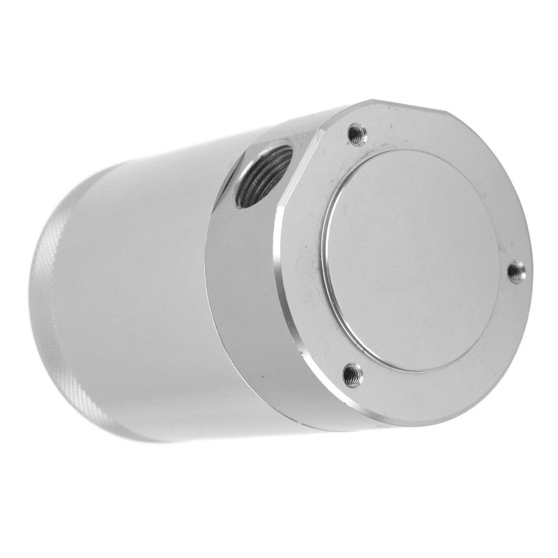 Baffled Oil Catch Can Tank Reservoir Kit Aluminium Alloy Replacement