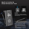 5-in-1 Torch Lighter with Tool, Punch, Holder, Draw Enhancer, Refillable