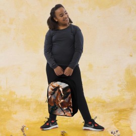 Allagash Trader "Wild Horses" Original Art design Minimalist Backpack