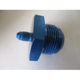MS24399D22 Reducer 1" to 1/4" Tube Dia.  Aluminum Blue Alt. to AN919-21D