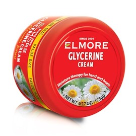 ELMORE Crema De Manos Calmante  42 De Glicerina Para Una Hidratación Intensa  Extracto De Manzanilla Para Calmar, Suavizar Y Restaurar La Piel Seca Y 