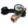 DOZYANT 100Lb Propane Tank Adapter with Gauge POL to QCC