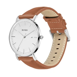 BUREI Men's Simple Business Brand Wristwatch