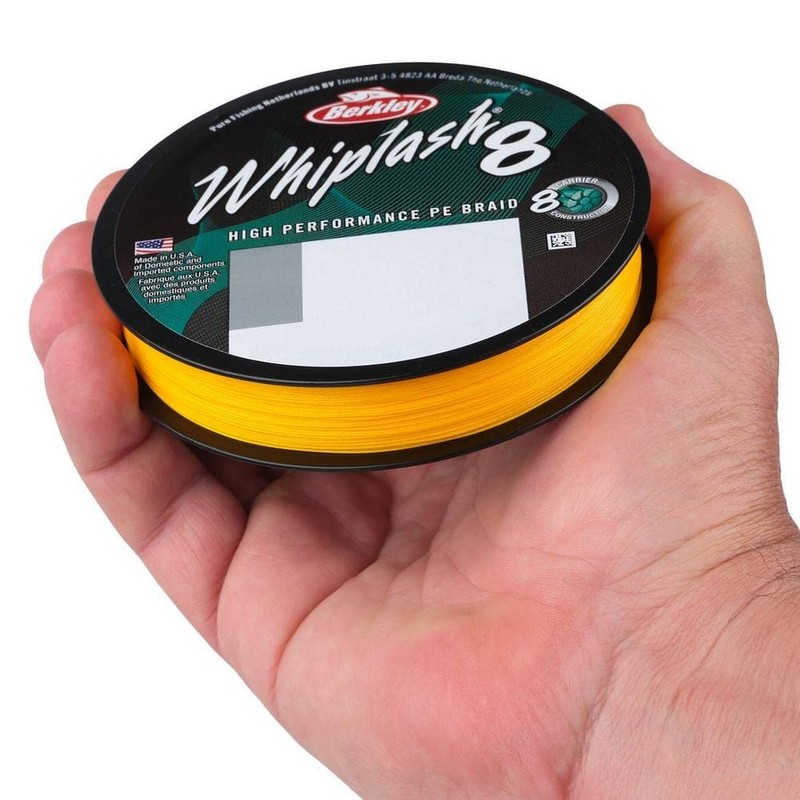 Berkley Whiplash8 Yellow Fishing Line - 0.06mm - 24lb -