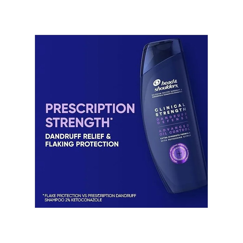 Head And Shoulders Shampoo Oil Control Grasoso Caspa 400ml.