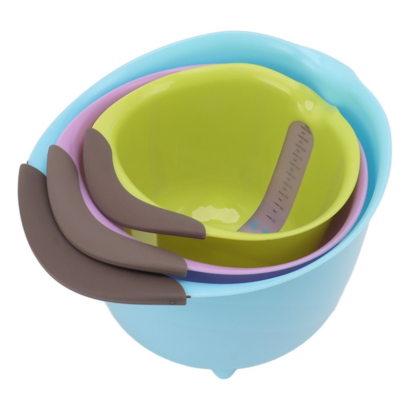 3pcs Drain Colander Set Food Grade PP Stackable Fruit Vegetable