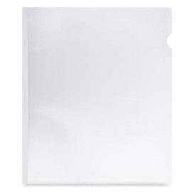 Office Depot Folder de Plastico con costilla | Tamaño Carta | 50 piezas | Transparente