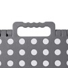Casafield 9" Folding Step Stool with Handle, Gray - Portable