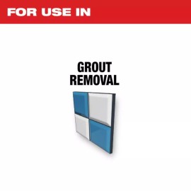 Milwaukee Open-Lok Diamond Max Diamond Grit Grout Removal Multi-Tool Blade 5Pk