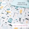 3 piece set Duvet Cover Pillowcase and Fitted Sheet for