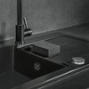 Black Sweden Home SVAMP Sponge Kitchen Sponge Black, Pack of