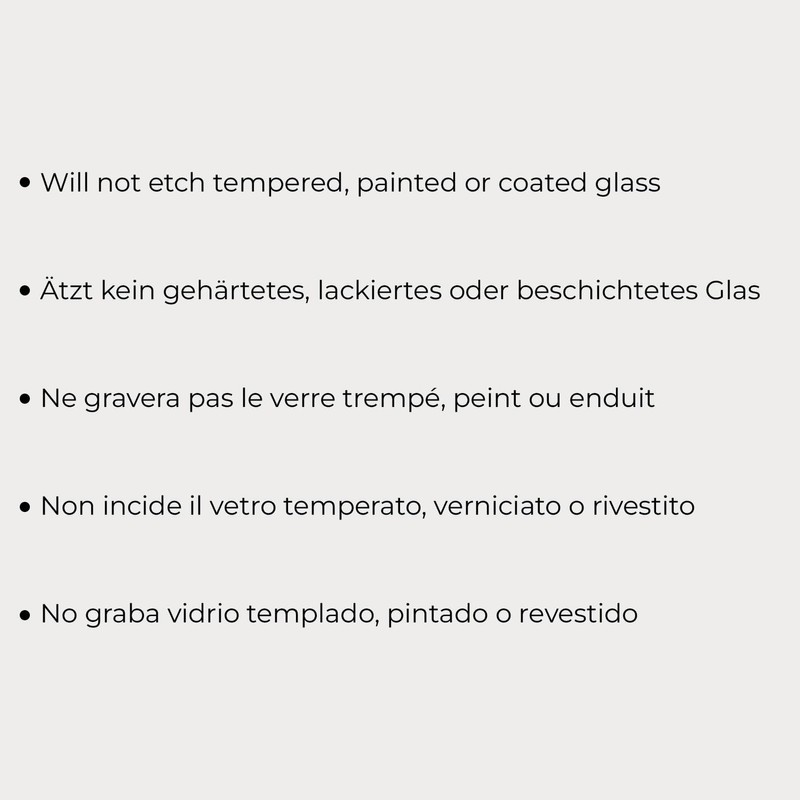 7 Artists Etching Paste for Glass 50 ml - Strong