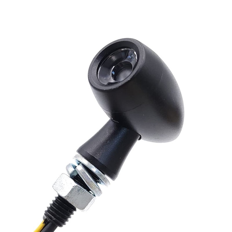 BAR AUTOTECH LED Motorcycle Turn Signal, Cannonball Type, Aluminum Alloy,