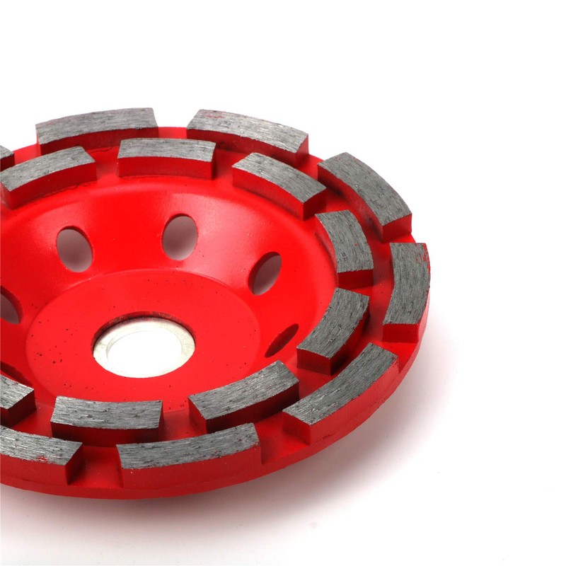 lehom Double-Row Diamond-Cup Grinding-Wheel Concrete Grinding Cup Wheel Disc Concrete