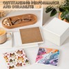 Ceramic Tiles for Crafts, GOH DODD 48 Pack Unglazed Blank